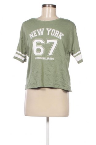 Γυναικείο t-shirt Blind Date, Μέγεθος M, Χρώμα Πράσινο, Τιμή 4,58 €