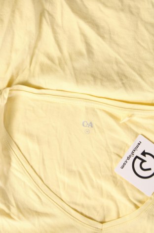 Γυναικείο t-shirt C&A, Μέγεθος M, Χρώμα Κίτρινο, Τιμή 4,82 €