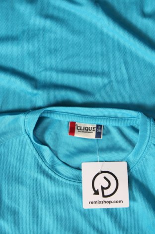Γυναικείο t-shirt Clique, Μέγεθος S, Χρώμα Μπλέ, Τιμή 8,04 €