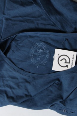 Damski T-shirt Edc By Esprit, Rozmiar XL, Kolor Niebieski, Cena 44,78 zł