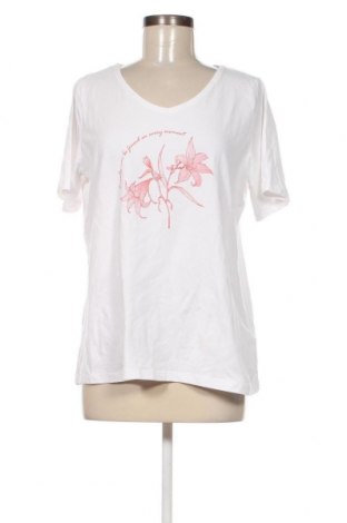 Γυναικείο t-shirt Esmara, Μέγεθος XXL, Χρώμα Λευκό, Τιμή 4,82 €