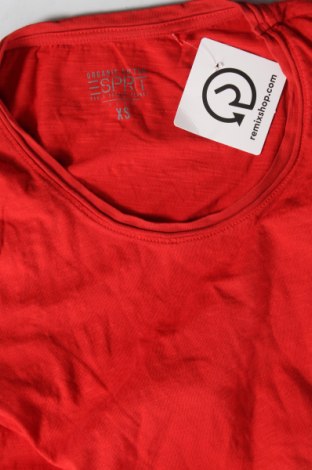 Дамска тениска Esprit, Размер XS, Цвят Червен, Цена 4,22 лв.