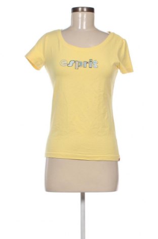 Дамска тениска Esprit, Размер L, Цвят Жълт, Цена 8,40 лв.
