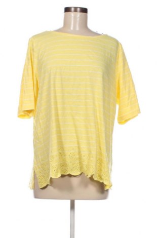 Damen T-Shirt Essentials by Tchibo, Größe XXL, Farbe Gelb, Preis € 9,05