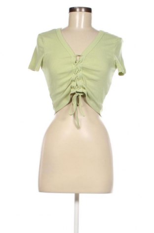 Γυναικείο t-shirt Fb Sister, Μέγεθος S, Χρώμα Πράσινο, Τιμή 3,30 €