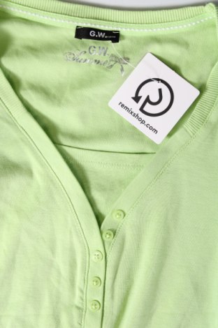 Dámské tričko G.W., Velikost L, Barva Zelená, Cena  319,00 Kč