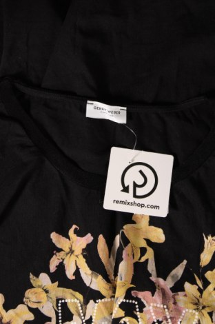 Γυναικείο t-shirt Gerry Weber, Μέγεθος L, Χρώμα Μαύρο, Τιμή 14,85 €