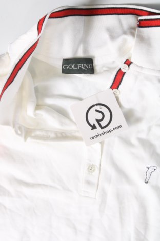 Дамска тениска Golfino, Размер M, Цвят Бял, Цена 20,00 лв.
