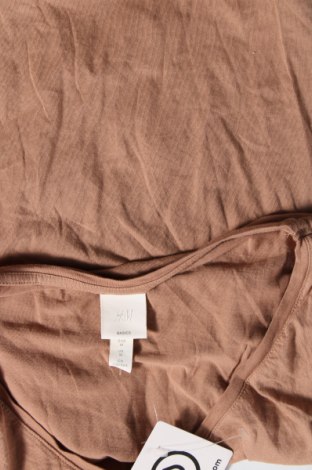 Γυναικείο t-shirt H&M, Μέγεθος M, Χρώμα Καφέ, Τιμή 8,04 €