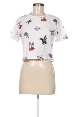 Γυναικείο t-shirt H&M Divided, Μέγεθος M, Χρώμα Λευκό, Τιμή 8,04 €