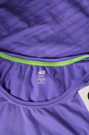 Dámské tričko H&M Sport, Velikost M, Barva Fialová, Cena  118,00 Kč
