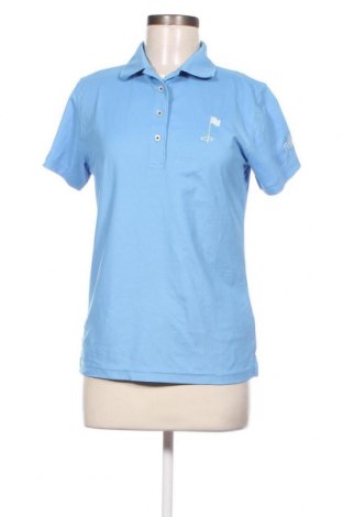 Γυναικείο t-shirt Hakro, Μέγεθος M, Χρώμα Μπλέ, Τιμή 4,34 €