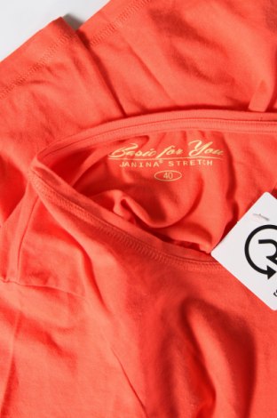 Damen T-Shirt Janina, Größe M, Farbe Orange, Preis 9,05 €