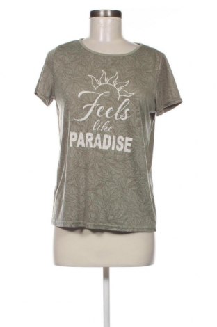 Γυναικείο t-shirt Janina, Μέγεθος M, Χρώμα Πράσινο, Τιμή 8,04 €