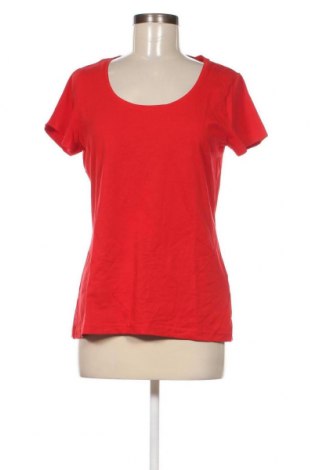 Γυναικείο t-shirt Janina, Μέγεθος XL, Χρώμα Κόκκινο, Τιμή 4,82 €