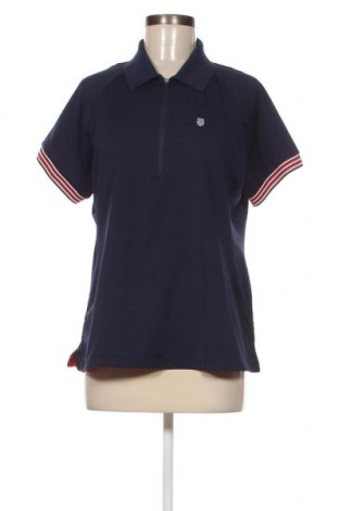 Γυναικείο t-shirt K-Swiss, Μέγεθος XXL, Χρώμα Μπλέ, Τιμή 4,45 €
