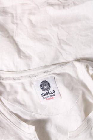 Дамска тениска Krs&Co, Размер M, Цвят Бял, Цена 13,00 лв.