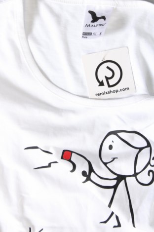Damen T-Shirt Malfini, Größe S, Farbe Weiß, Preis 9,05 €