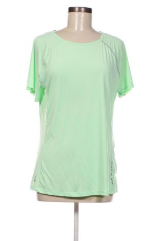 Γυναικείο t-shirt ONLY Play, Μέγεθος L, Χρώμα Πράσινο, Τιμή 4,83 €