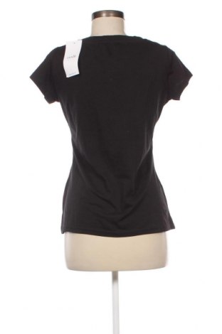 Γυναικείο t-shirt Oodji, Μέγεθος XL, Χρώμα Μαύρο, Τιμή 10,82 €