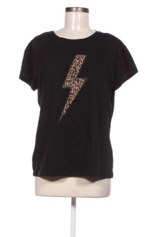 Γυναικείο t-shirt Opus, Μέγεθος L, Χρώμα Μαύρο, Τιμή 12,37 €