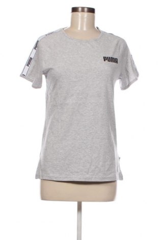 Γυναικείο t-shirt PUMA, Μέγεθος M, Χρώμα Γκρί, Τιμή 33,73 €