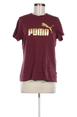 Дамска тениска PUMA, Размер L, Цвят Червен, Цена 20,00 лв.