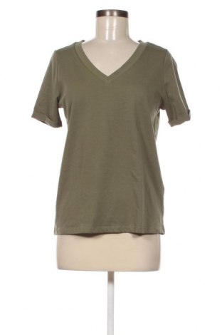 Γυναικείο t-shirt Pieces, Μέγεθος S, Χρώμα Πράσινο, Τιμή 13,92 €