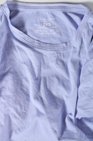 Дамска тениска Primark, Размер XXS, Цвят Син, Цена 13,00 лв.