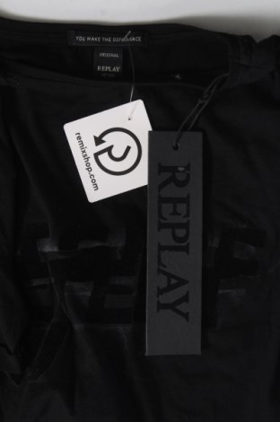 Damen T-Shirt Replay, Größe XS, Farbe Schwarz, Preis 34,69 €