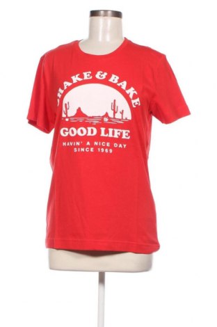 Γυναικείο t-shirt S.Oliver, Μέγεθος S, Χρώμα Κόκκινο, Τιμή 9,70 €