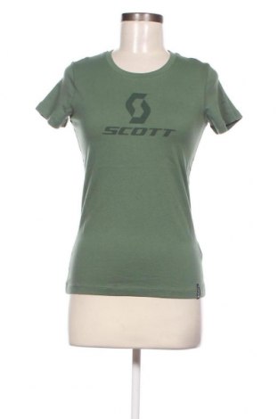 Дамска тениска SCOTT, Размер XS, Цвят Зелен, Цена 36,72 лв.