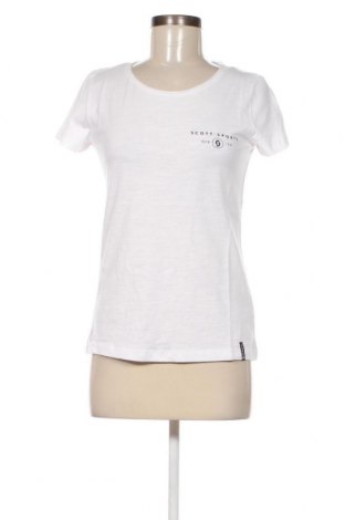 Γυναικείο t-shirt SCOTT, Μέγεθος XS, Χρώμα Λευκό, Τιμή 35,05 €