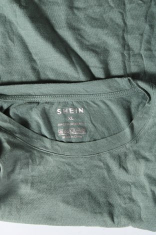 Γυναικείο t-shirt SHEIN, Μέγεθος XL, Χρώμα Πράσινο, Τιμή 8,04 €