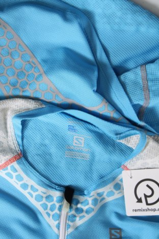 Γυναικείο t-shirt Salomon, Μέγεθος S, Χρώμα Μπλέ, Τιμή 34,24 €