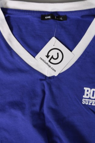 Γυναικείο t-shirt Sinsay, Μέγεθος XL, Χρώμα Μπλέ, Τιμή 9,73 €