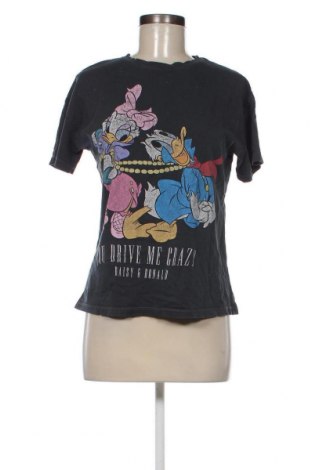 Γυναικείο t-shirt Stradivarius, Μέγεθος S, Χρώμα Γκρί, Τιμή 10,23 €