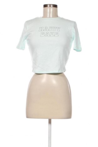 Γυναικείο t-shirt Tally Weijl, Μέγεθος L, Χρώμα Μπλέ, Τιμή 4,58 €