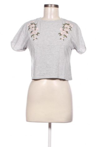 Γυναικείο t-shirt Tally Weijl, Μέγεθος XXS, Χρώμα Γκρί, Τιμή 3,30 €