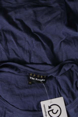 Γυναικείο t-shirt The Kooples Sport, Μέγεθος XS, Χρώμα Μπλέ, Τιμή 14,28 €