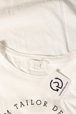 Damski T-shirt Tom Tailor, Rozmiar XL, Kolor Biały, Cena 87,96 zł
