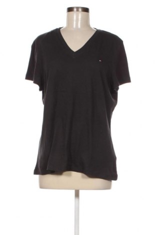 Damen T-Shirt Tommy Hilfiger, Größe XXL, Farbe Schwarz, Preis 35,05 €