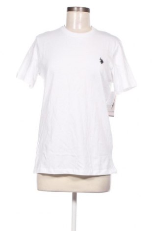 Γυναικείο t-shirt U.S. Polo Assn., Μέγεθος XL, Χρώμα Λευκό, Τιμή 29,90 €
