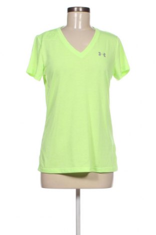 Дамска тениска Under Armour, Размер S, Цвят Зелен, Цена 20,00 лв.