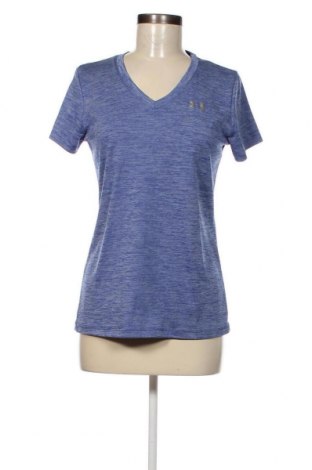 Γυναικείο t-shirt Under Armour, Μέγεθος S, Χρώμα Μπλέ, Τιμή 12,37 €