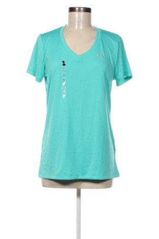Damen T-Shirt Under Armour, Größe M, Farbe Blau, Preis 17,04 €