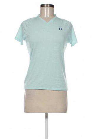 Γυναικείο t-shirt Under Armour, Μέγεθος M, Χρώμα Μπλέ, Τιμή 14,85 €