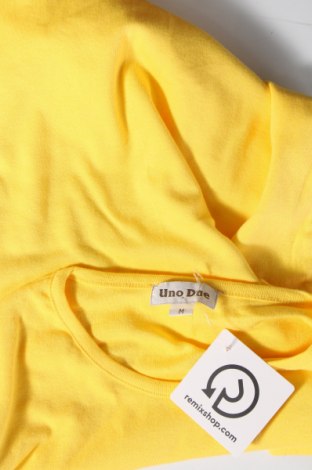 Γυναικείο t-shirt Uno Due, Μέγεθος M, Χρώμα Κίτρινο, Τιμή 12,37 €