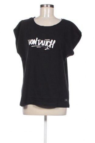 Γυναικείο t-shirt Von Dutch, Μέγεθος XL, Χρώμα Μαύρο, Τιμή 29,00 €