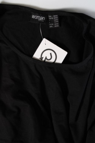 Дамска тениска Woman By Tchibo, Размер XXL, Цвят Черен, Цена 13,00 лв.